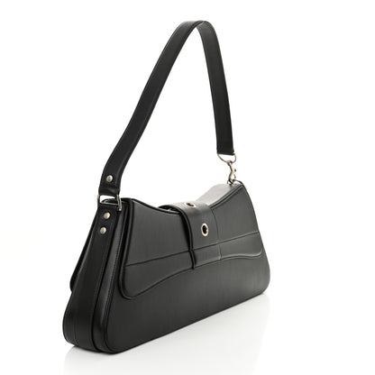 Balenciaga Smooth Calfskin Large Lindsay Shoulder Bag Black 3 of 11