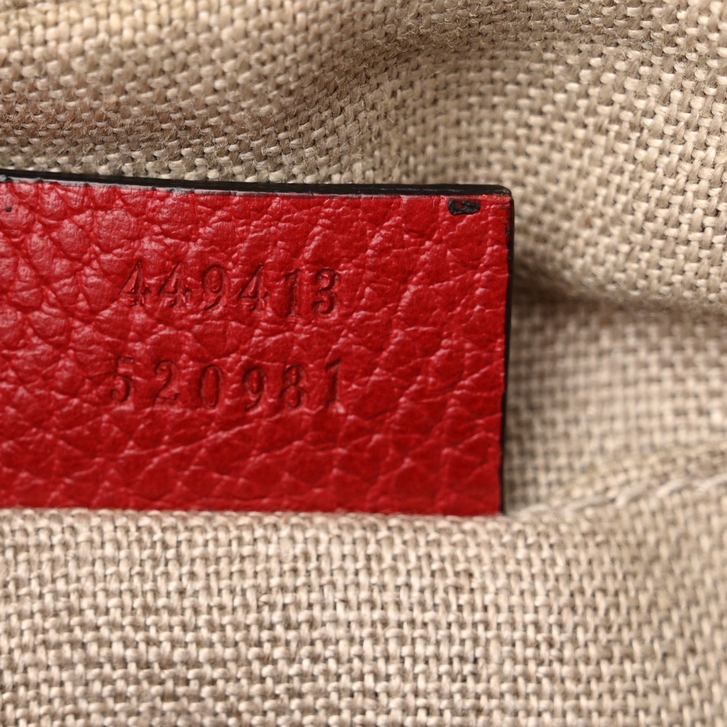 Monogram Mini Bree Messenger Bag Red