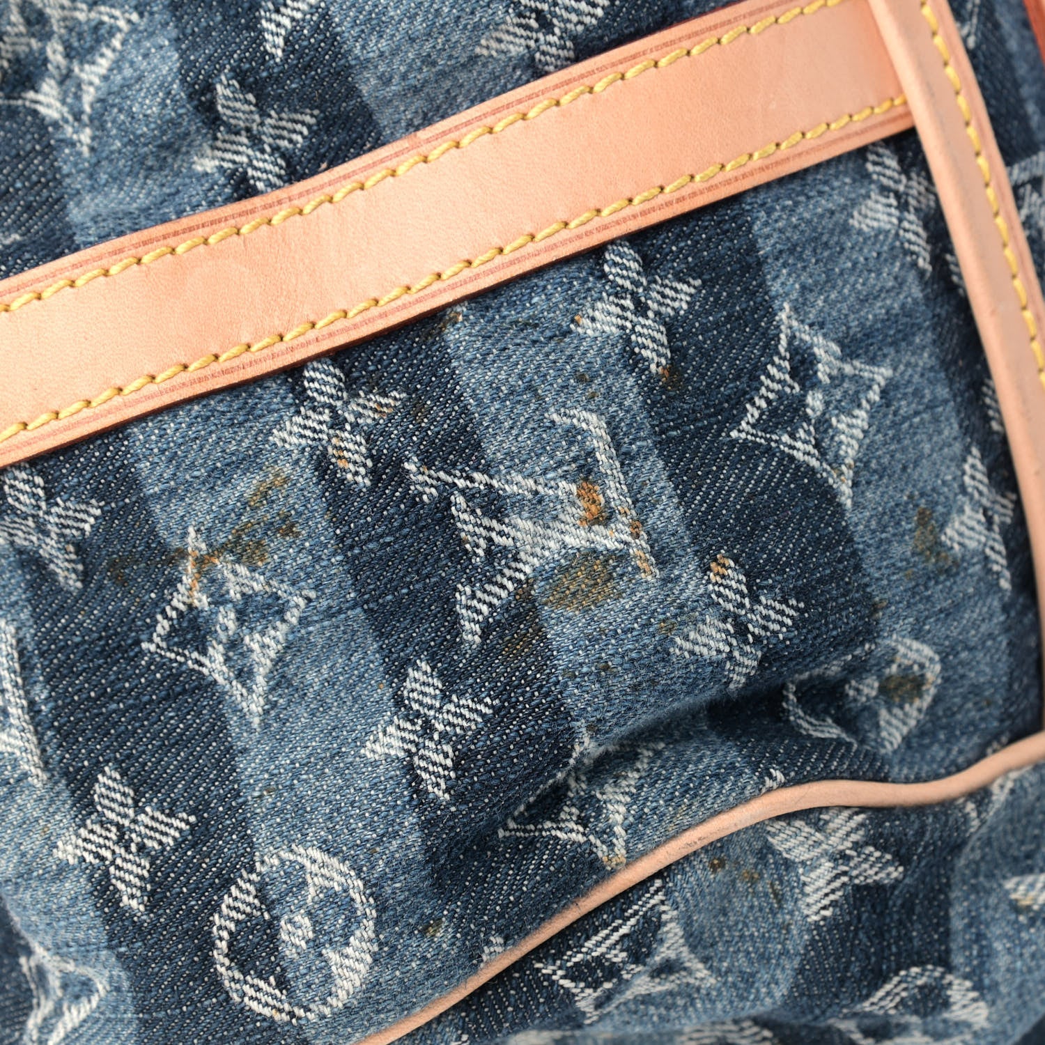 Louis Vuitton Denim Raye Cabas GM 12 of 18