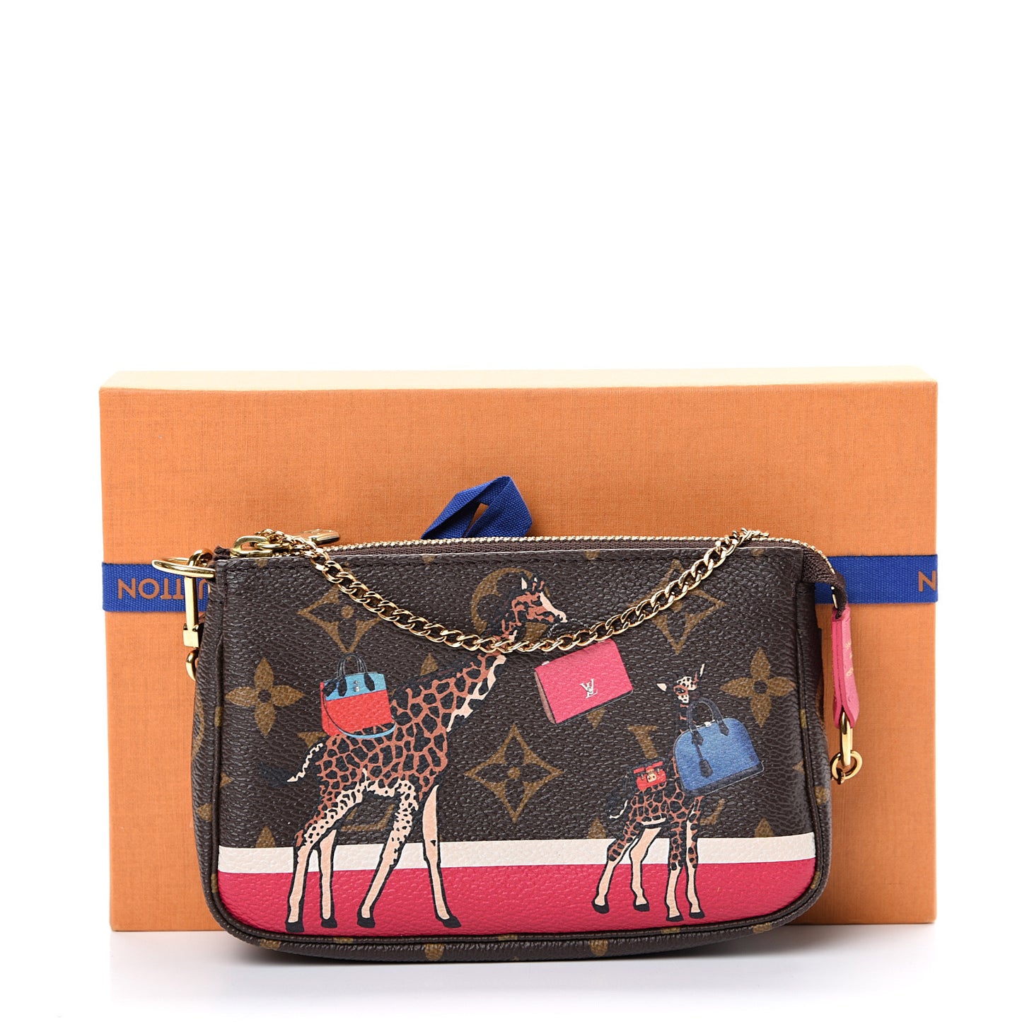Monogram 2017 Christmas Animation Mini Pochette Accessories