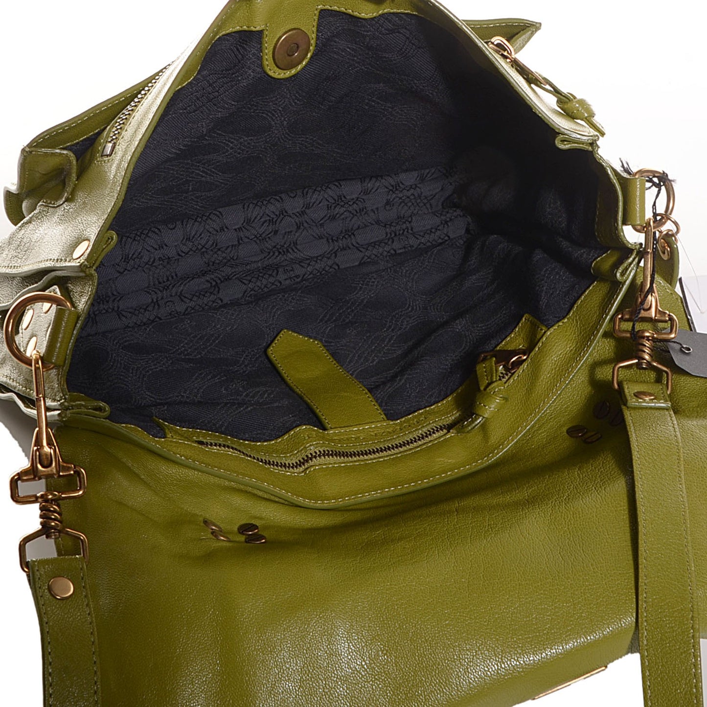 Lambskin Medium PS1 Satchel Olive