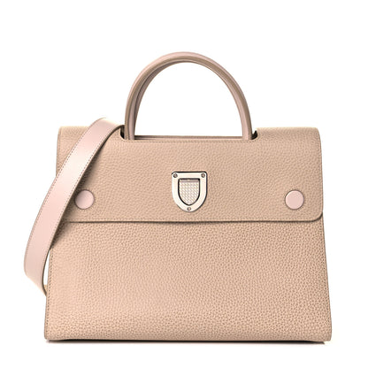Christian Dior Grained Calfskin Medium Diorever Flap Tapioca 1 of 8