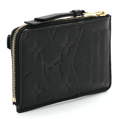 Louis Vuitton Empreinte Recto Verso Card Holder Black 2 of 12