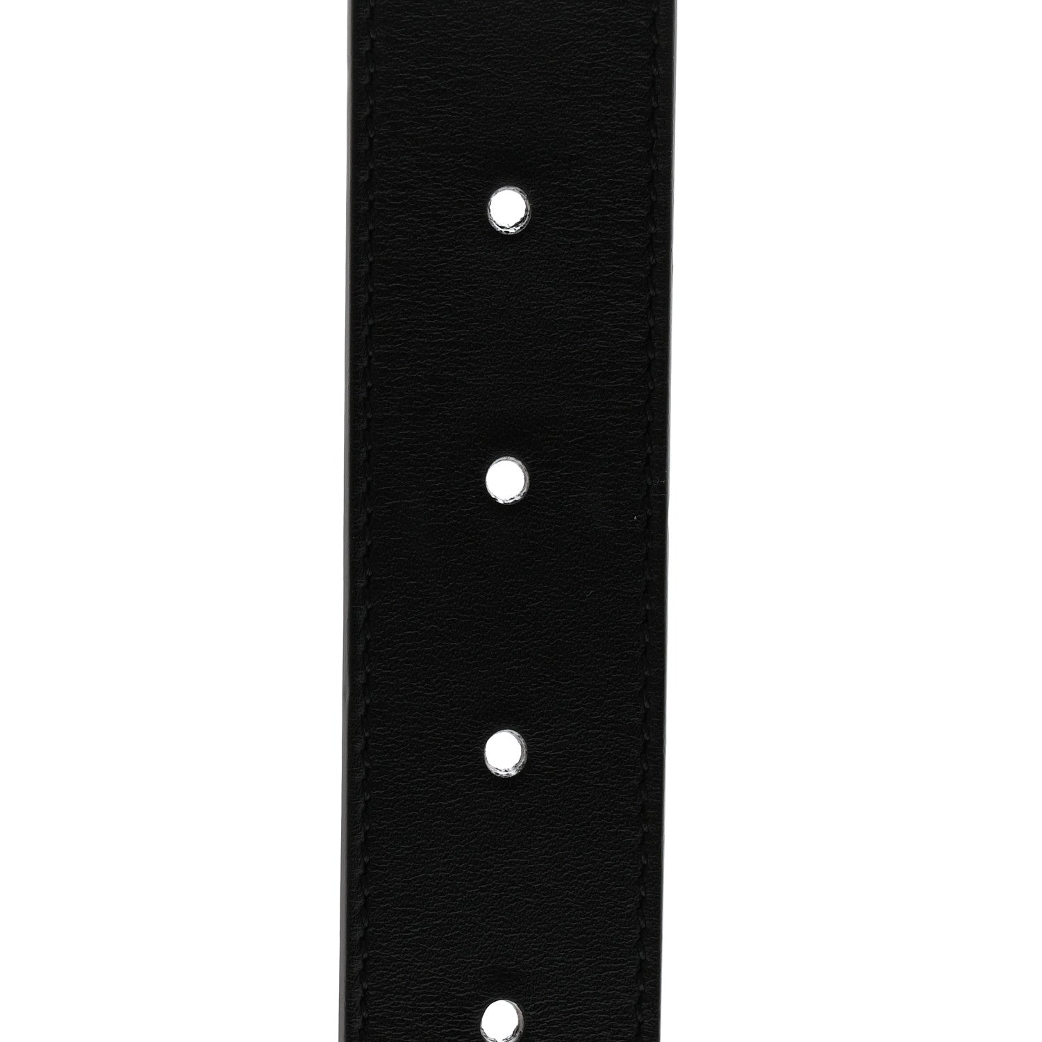 Gucci Calfskin Double G 30mm Belt 80 32 Black 4 of 5