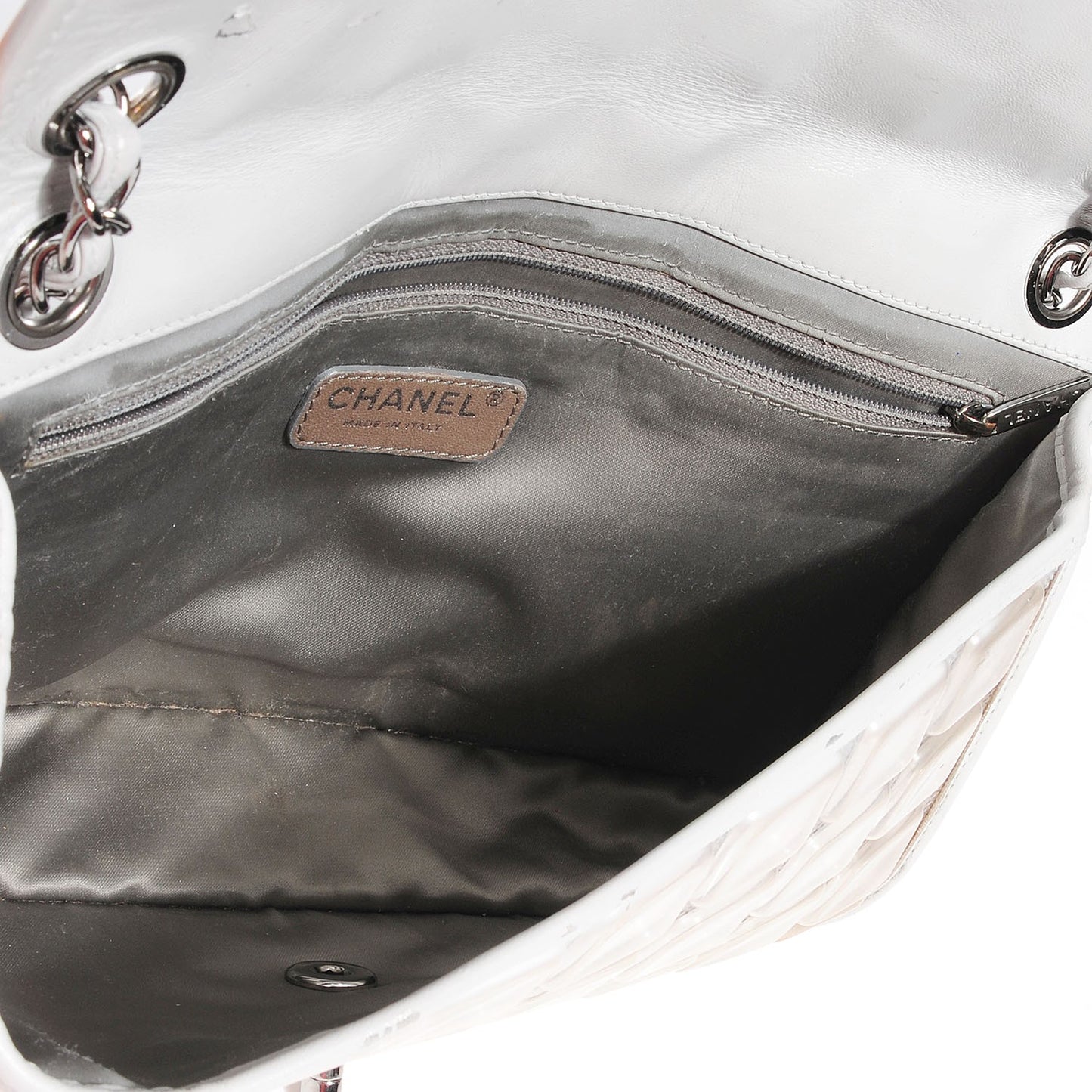 Vinyl Ice Cube Large Flap Bag
