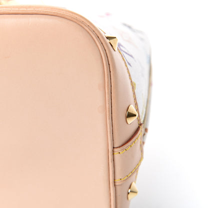 Louis Vuitton Monogram Multicolor Alma White 10 of 12