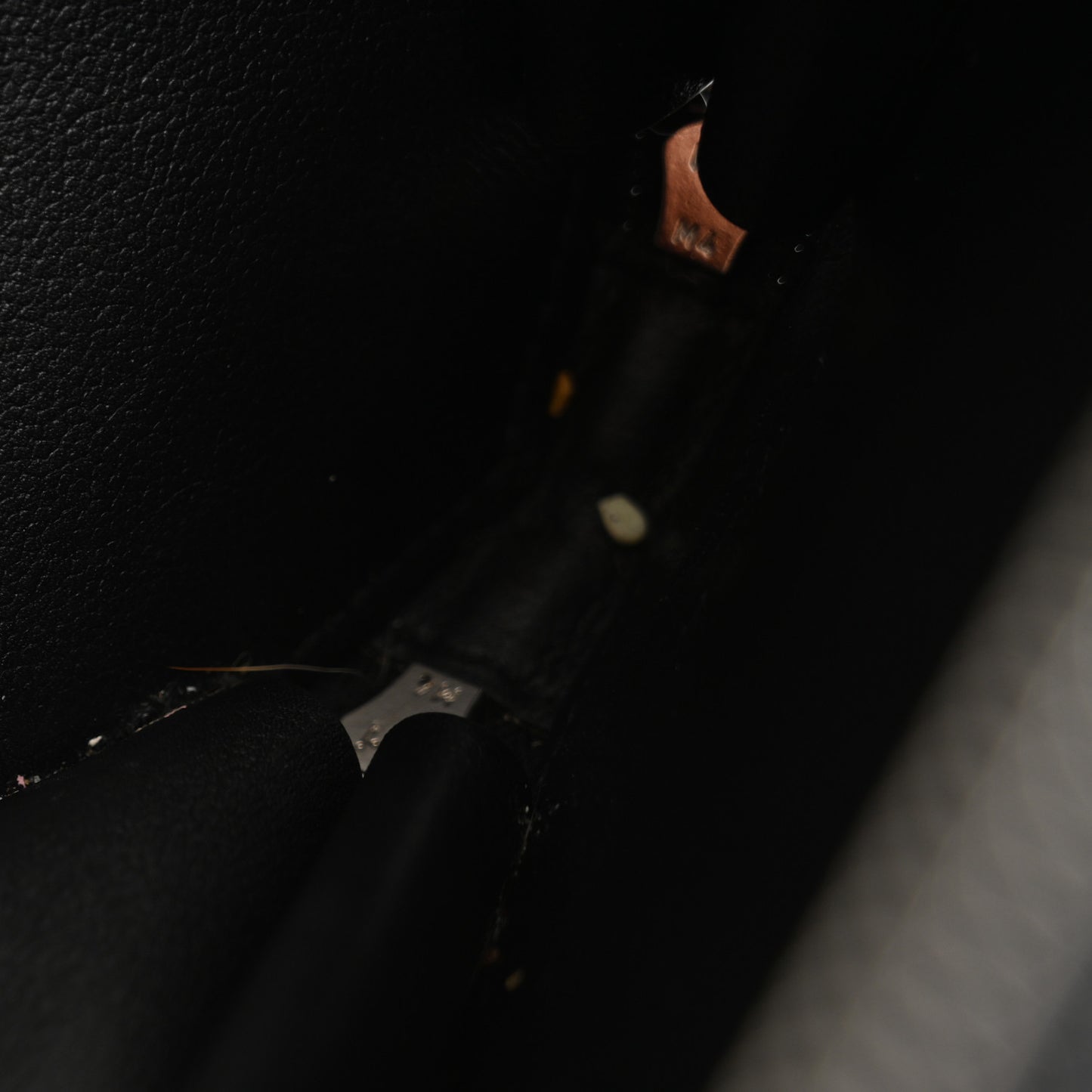 Patent Calfskin Le Coeur Bag Black