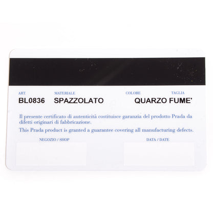 Prada Spazzolato Promenade Tote Quarzo Fume 10 of 11