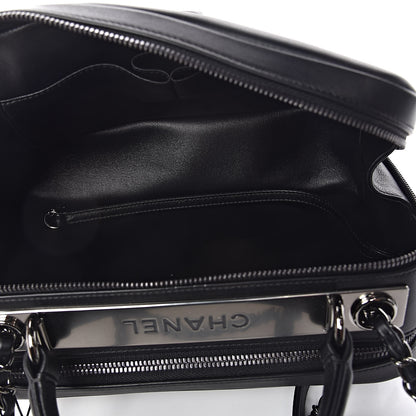 Chanel Calfskin Small Trendy CC Bowling Bag Black 5 of 10