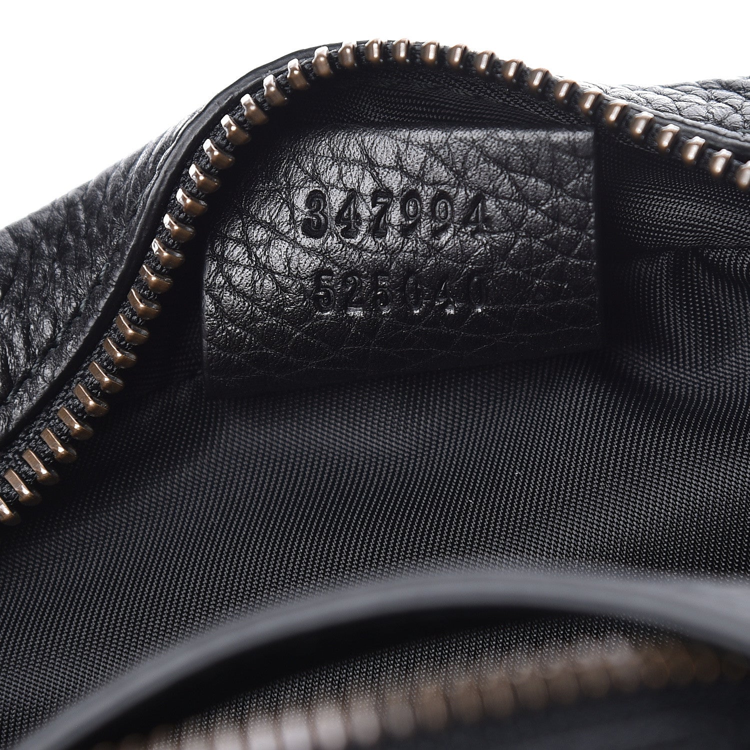 Gucci Pebbled Calfskin Mini Soho Disco Bag Black 7 of 11