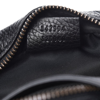 Gucci Pebbled Calfskin Mini Soho Disco Bag Black 7 of 11