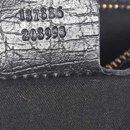 Gucci Monogram Web Hasler Hobo Black 7 of 14