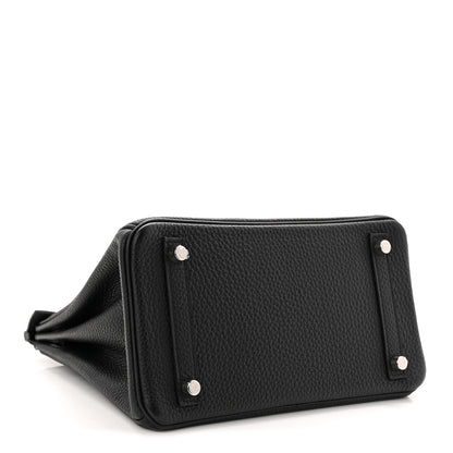 Hermes Togo Birkin 25 Black 4 of 11