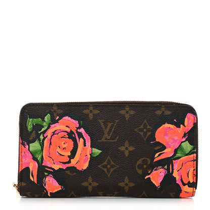 Louis Vuitton Monogram Roses Zippy Wallet 1 of 9