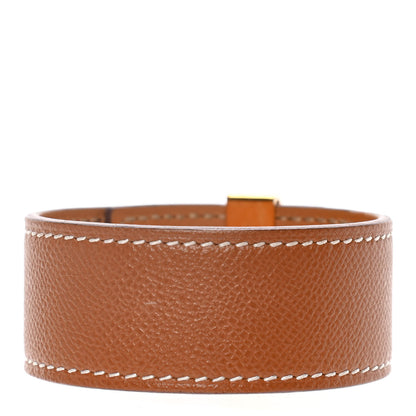 Hermes Epsom Collier de Chien CDC 24 Bracelet T2 Gold 3 of 7