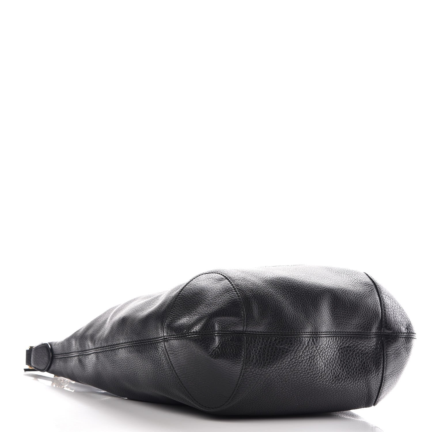 Gucci Pebbled Calfskin Medium Soho Chain Hobo Black 4 of 10