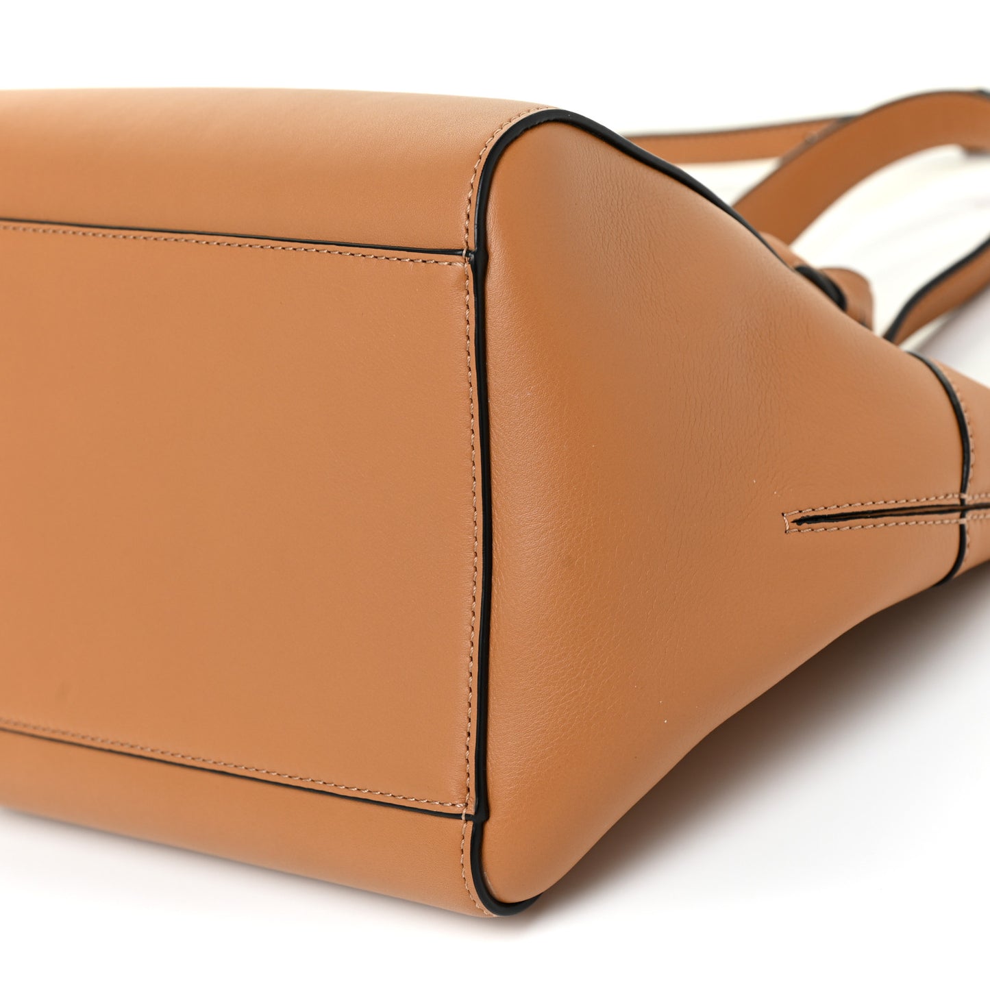 Calfskin Small Hammock Nugget Shoulder Bag Light Caramel