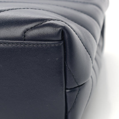 Saint Laurent Calfskin Y Quilted Monogram Small Loulou Chain Satchel Denim Brut 13 of 13
