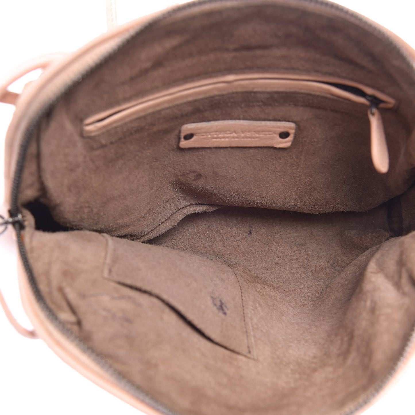 Nappa Intrecciato Pillow Crossbody Messenger Flamingo