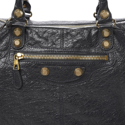 Balenciaga Agneau Giant 12 Gold Hardware Work Anthracite 17 of 23