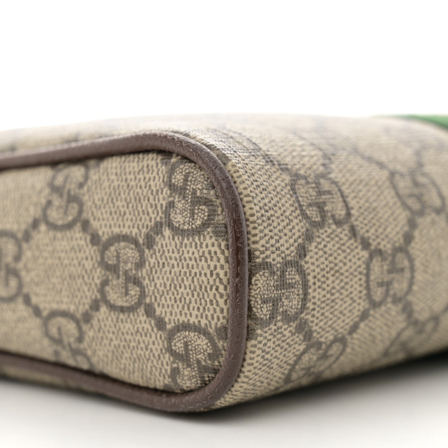 Gucci GG Supreme Monogram Web Small Ophidia Messenger Bag Brown 9 of 14