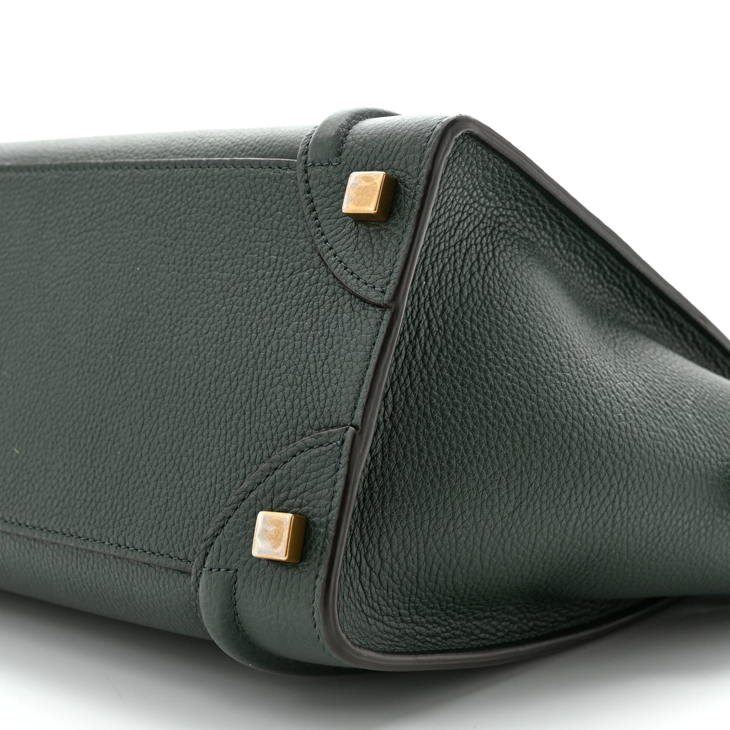 Drummed Calfskin Micro Luggage Amazone