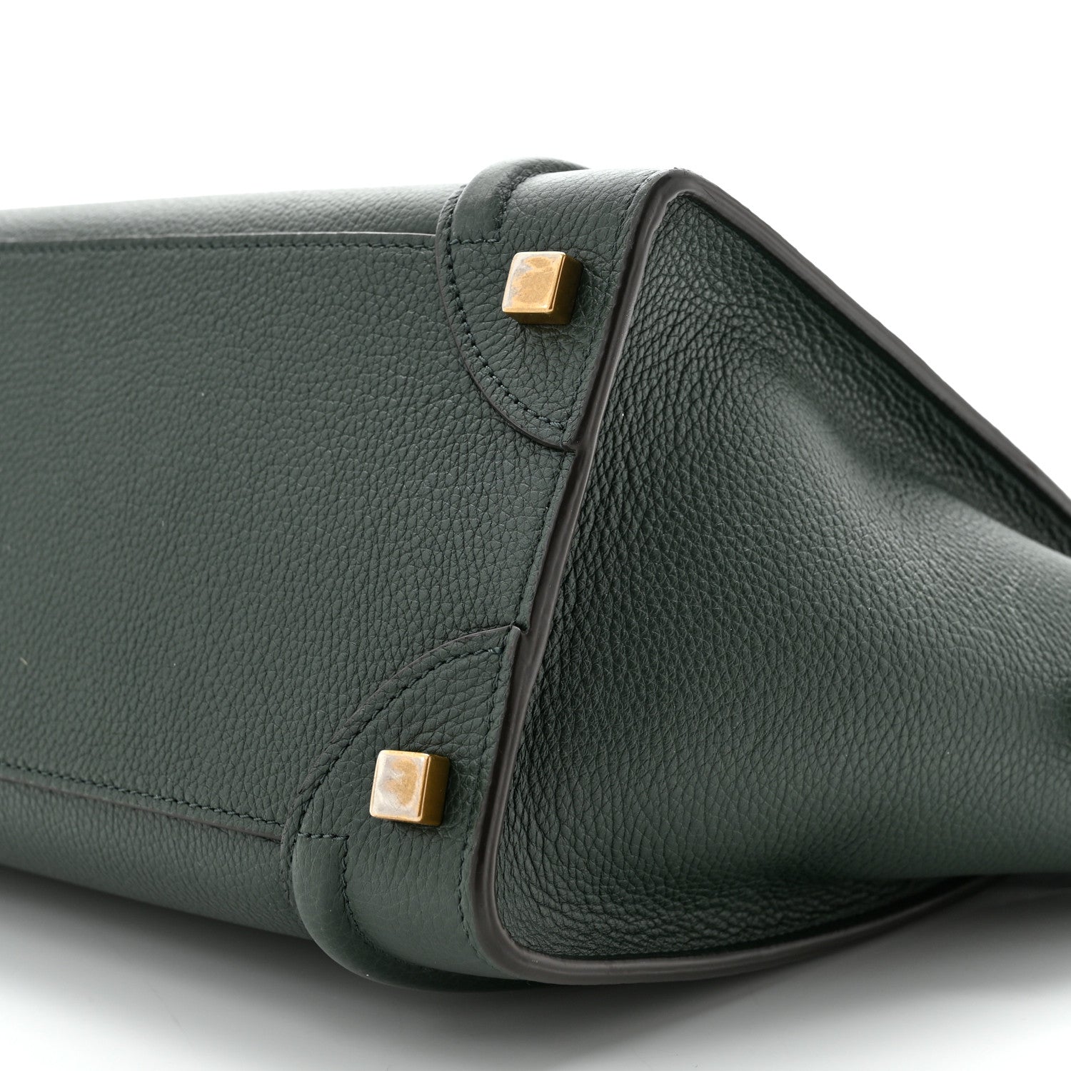 Celine Drummed Calfskin Micro Luggage Amazone 10 of 10