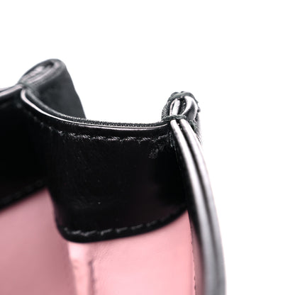Chanel Iridescent Calfskin Quilted Small Straight Lined Flap Black 11 of 17