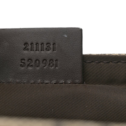 Gucci GG Plus Monogram Messenger Diaper Bag Dark Brown 7 of 14