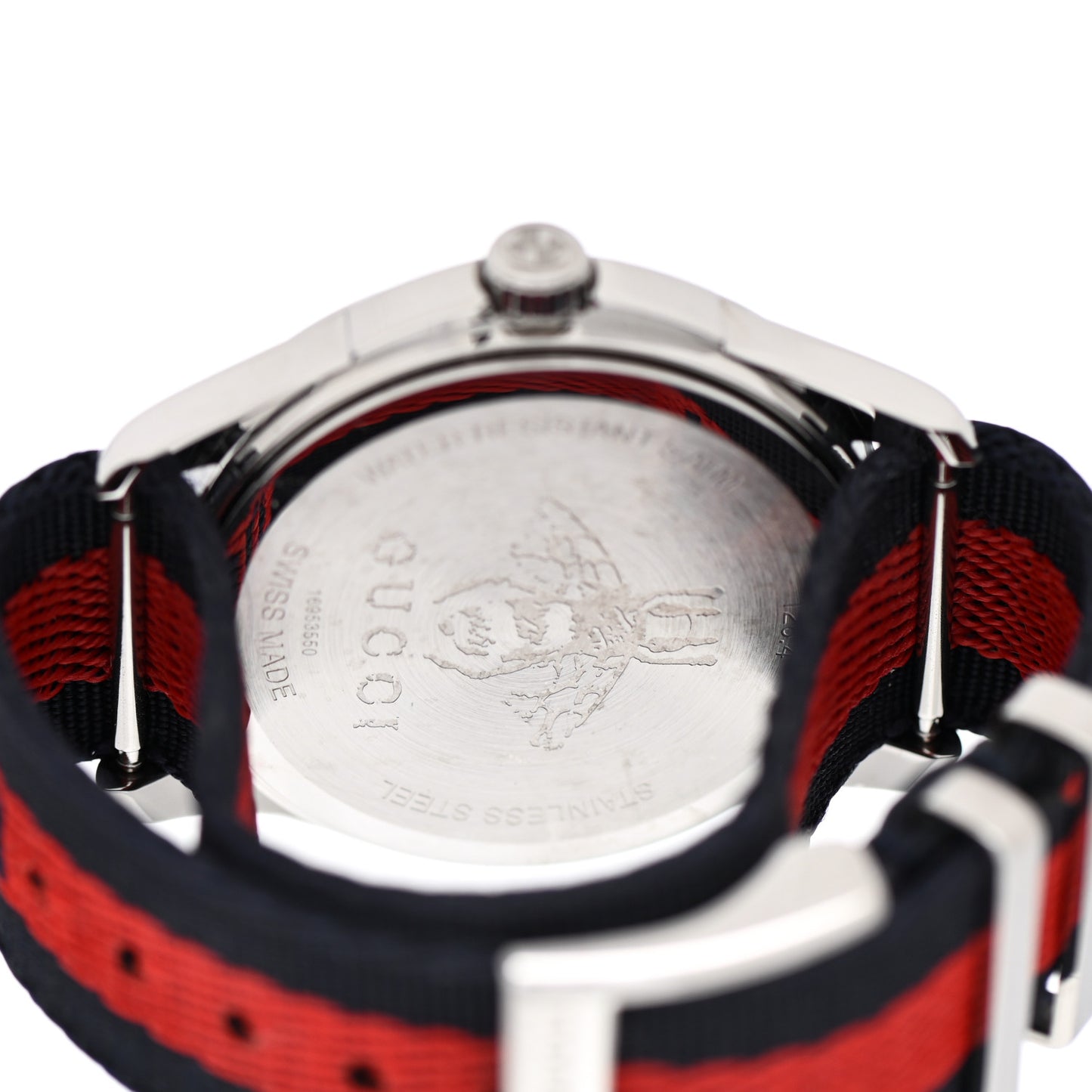Stainless Steel Nylon 38mm Le Marche Des Merveilles Snake Quartz Watch Navy