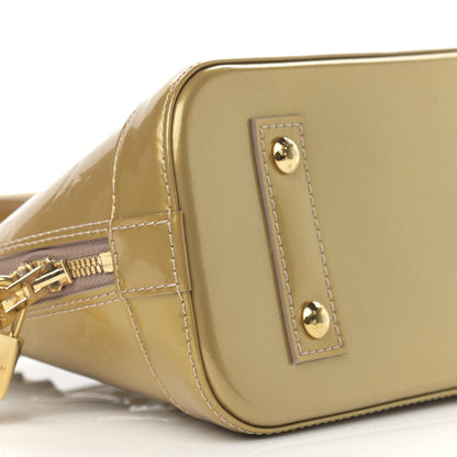 Louis Vuitton Vernis Alma BB Mordore 8 of 9