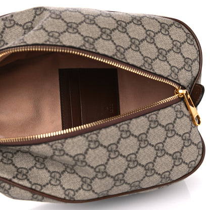 Gucci GG Supreme Monogram Wristlet Brown 4 of 4