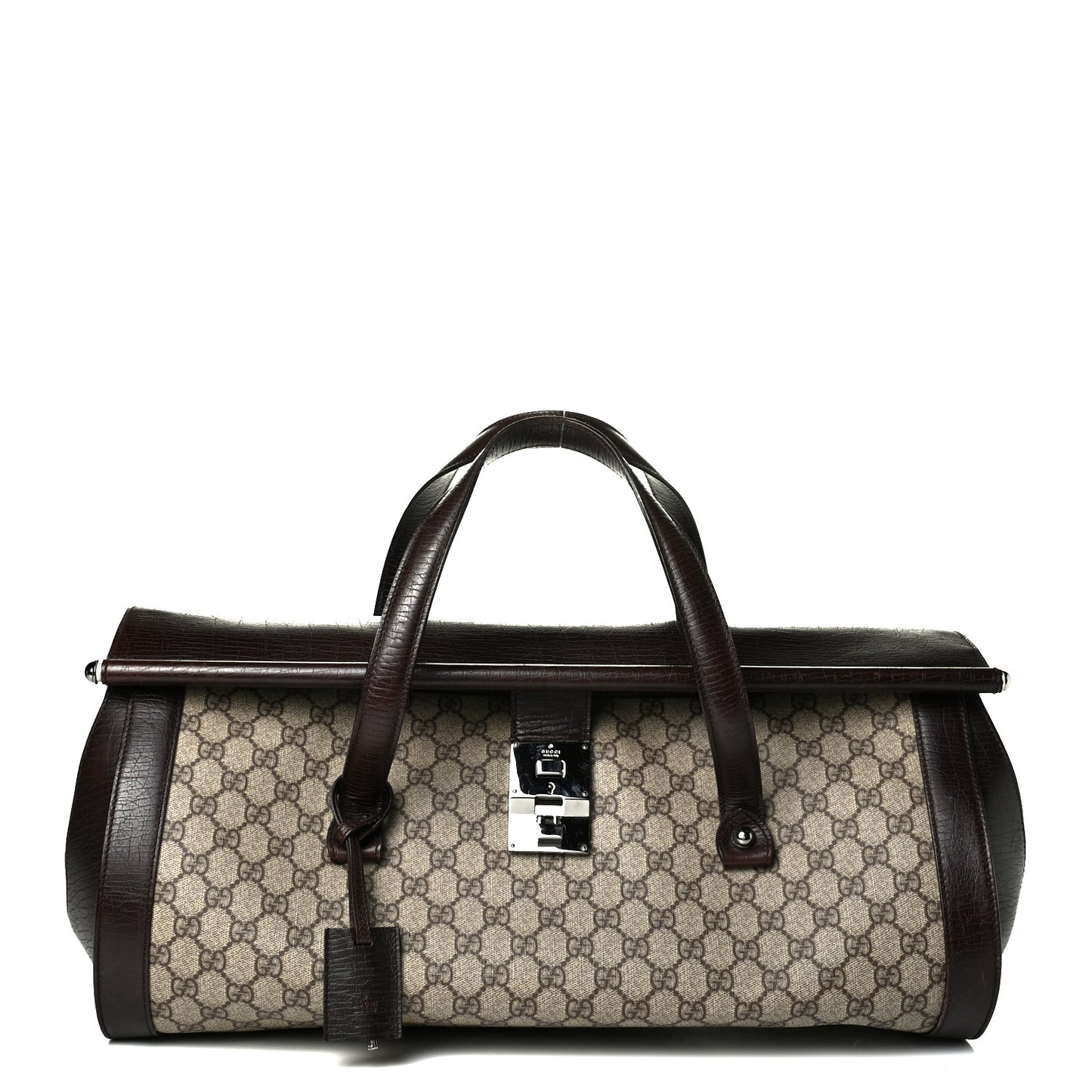 Monogram Bullet Travel Bag Dark Brown