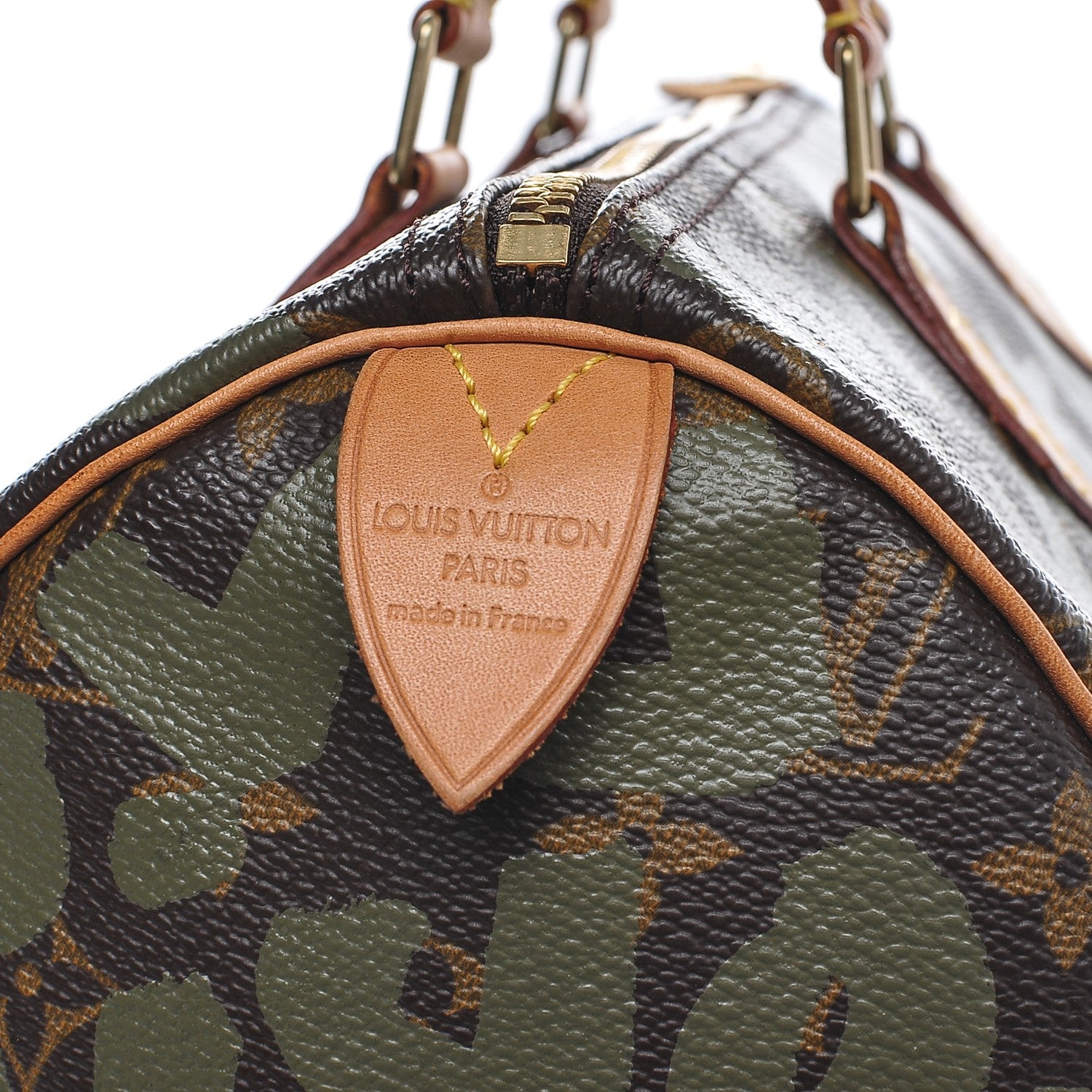 Louis Vuitton Monogram Graffiti Speedy 30 Kaki 6 of 6