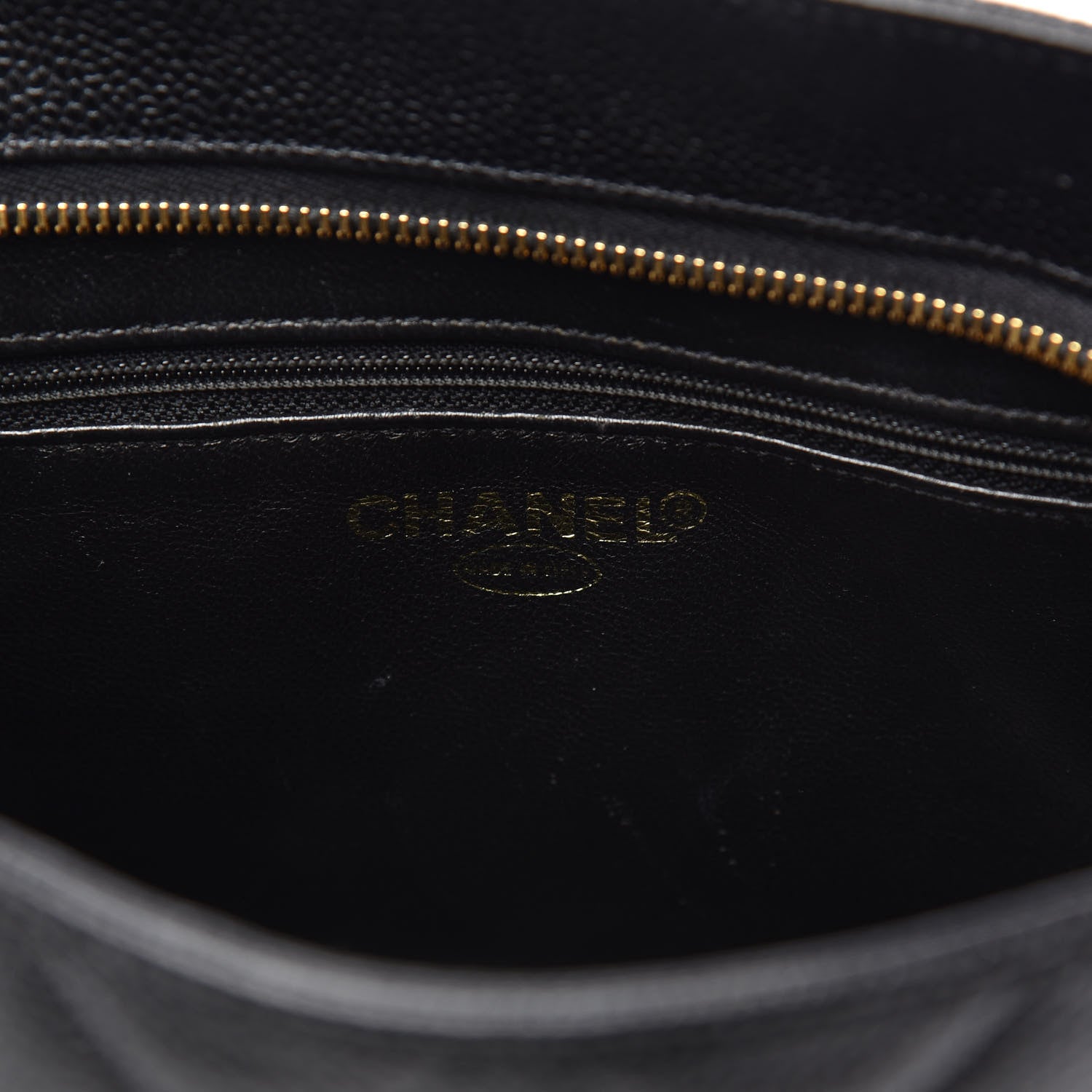 Chanel Caviar Quilted Medallion Tote Black 6 of 9