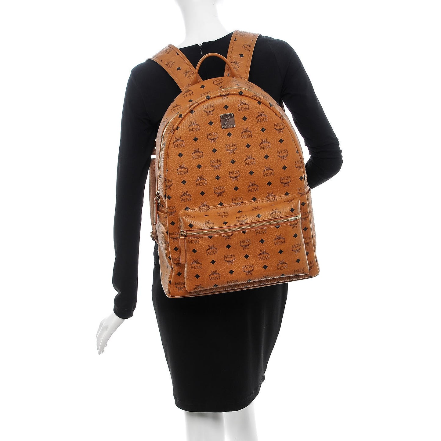 Visetos Large Stark Backpack Cognac