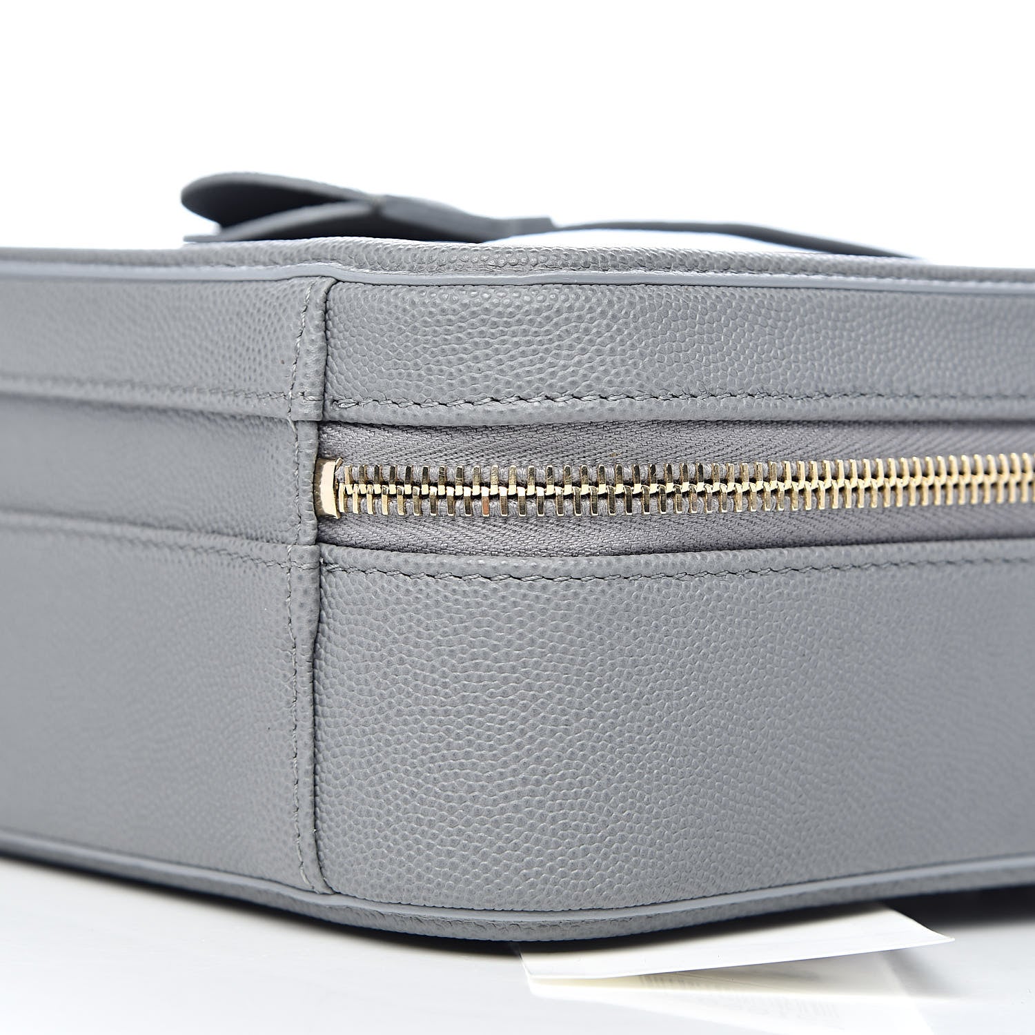 Chanel Caviar Quilted Medium CC Filigree Vanity Case Grey 9 of 11