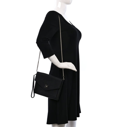 Louis Vuitton Soft Calfskin My Lockme Pochette Black 2 of 9
