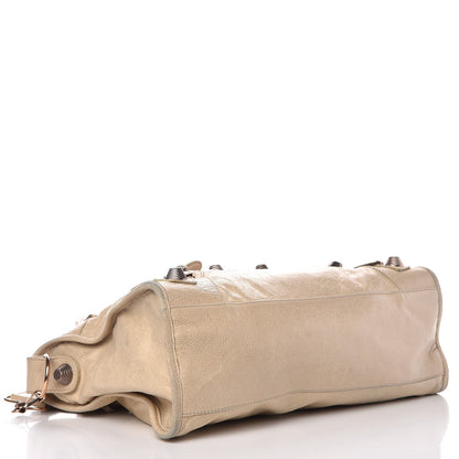 Balenciaga Agneau Giant 21 Rose Gold Hardware City Praline 4 of 17