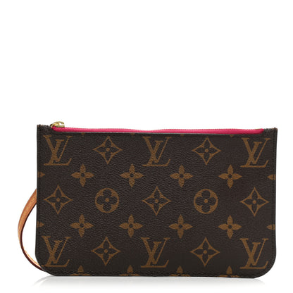 Louis Vuitton Monogram Neverfull PM Pochette Fuchsia 1 of 8