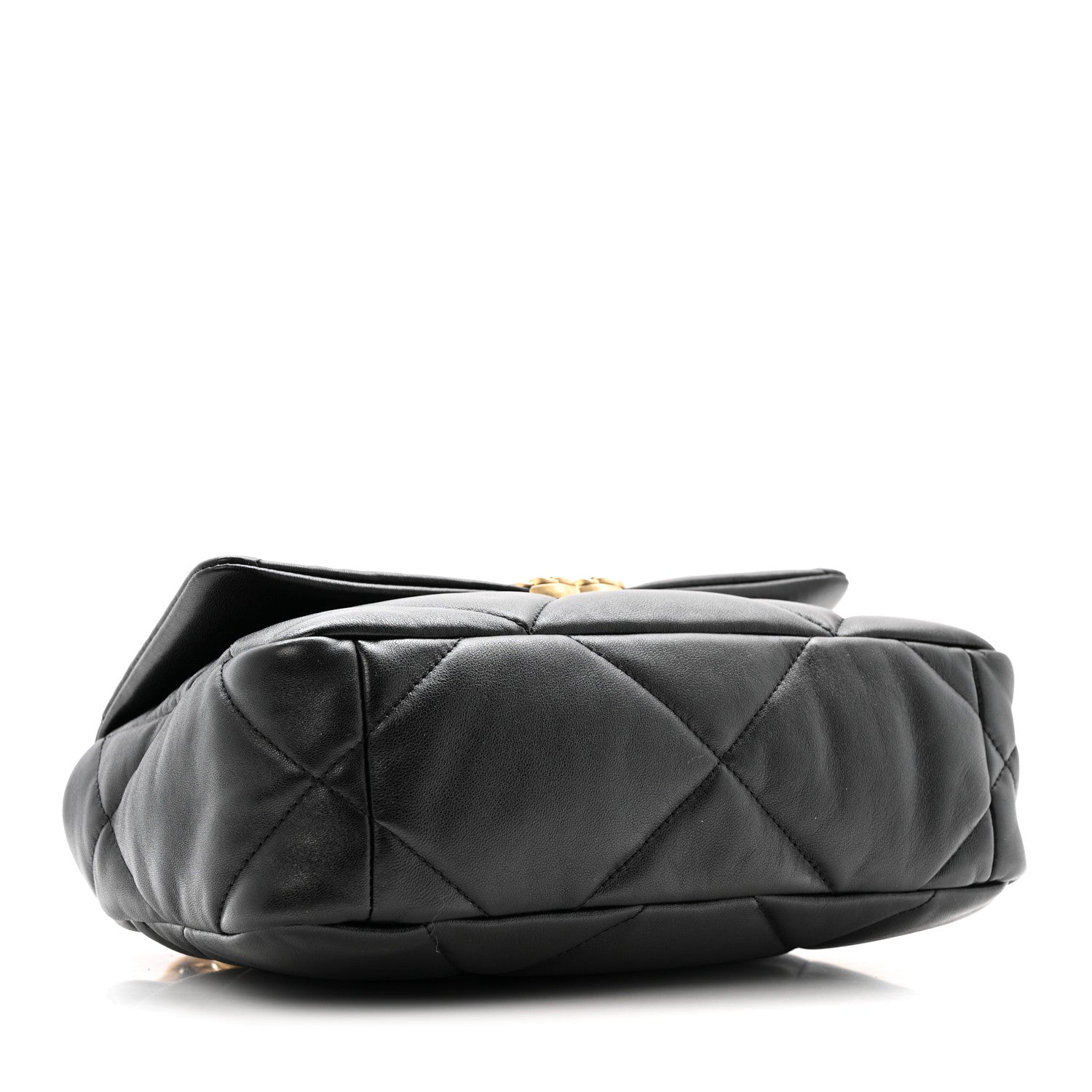 Chanel Lambskin Quilted Medium Chanel 19 Flap Black 4 of 11