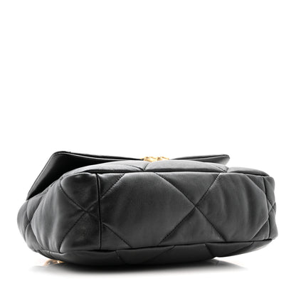 Chanel Lambskin Quilted Medium Chanel 19 Flap Black 4 of 11