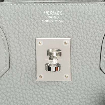Hermes Togo Birkin 30 Gris Mouette 12 of 24