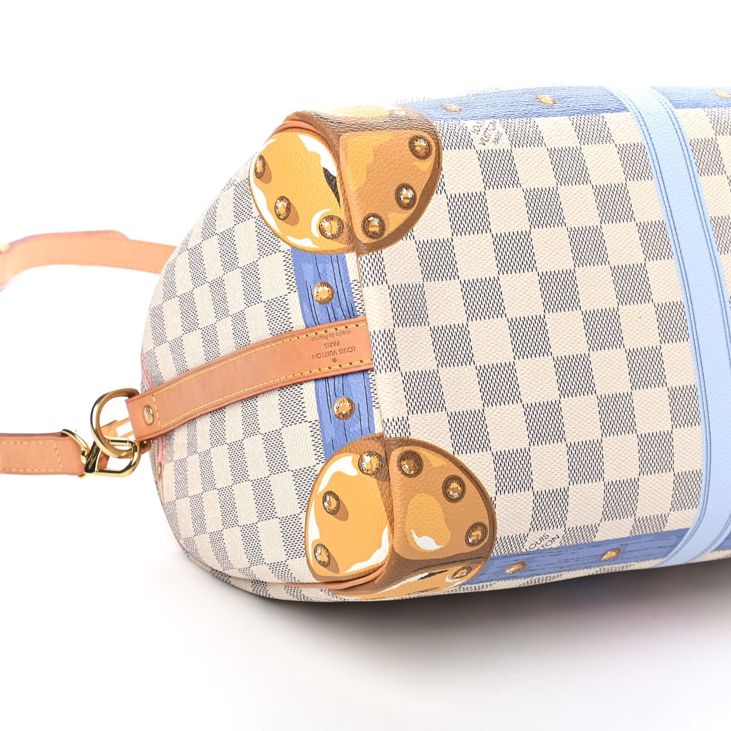 Damier Azur Summer Trunks Speedy Bandouliere 30
