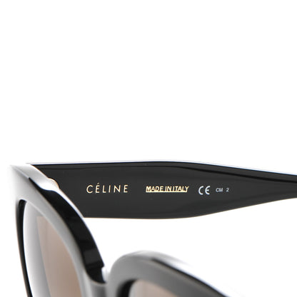 Celine New Audrey Sunglasses CL 41805/S Black 5 of 6
