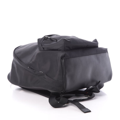 Burberry Nylon Logo Print Backpack Black 3 of 9