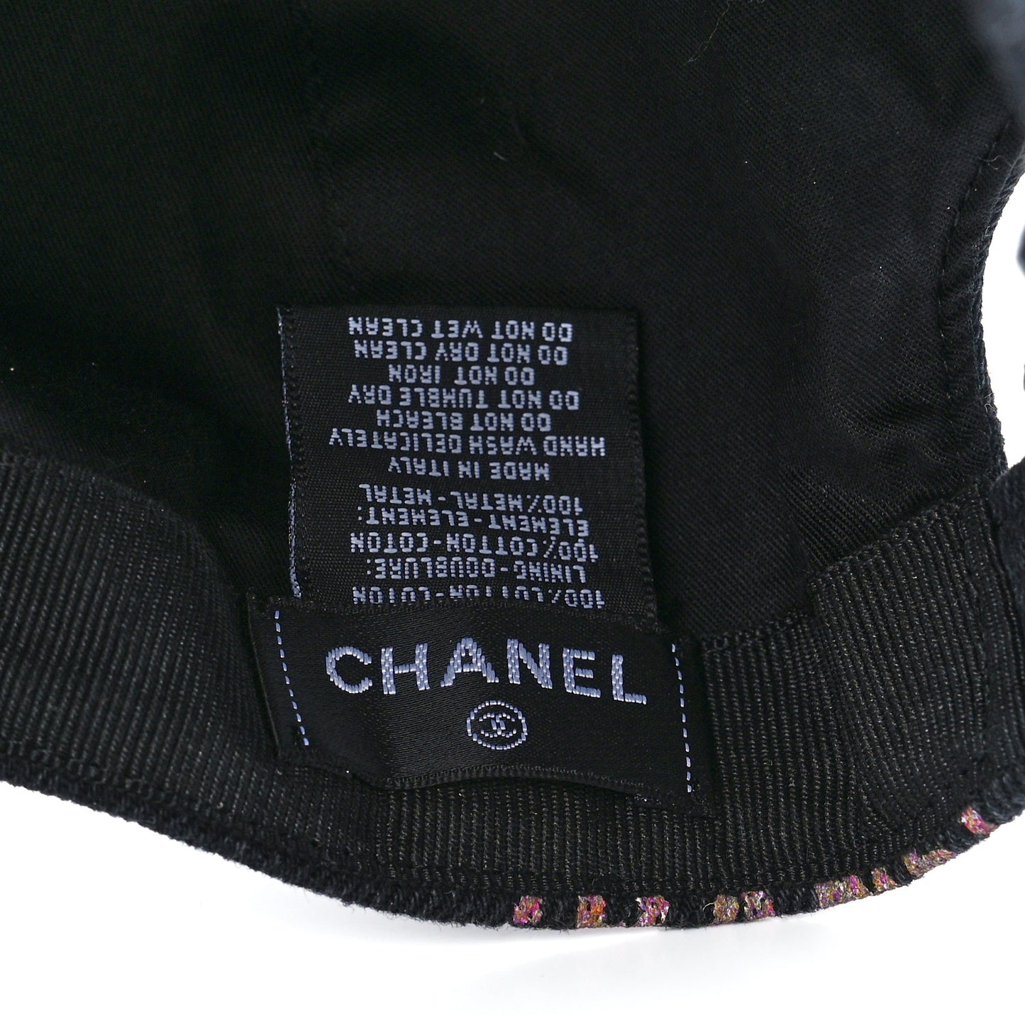 Denim Mood Cap Hat Black