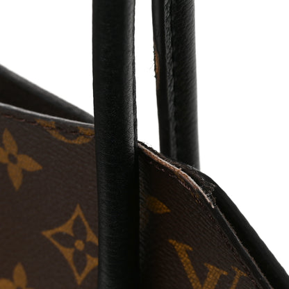 Louis Vuitton Calfskin Monogram Kimono Tote Black 10 of 10