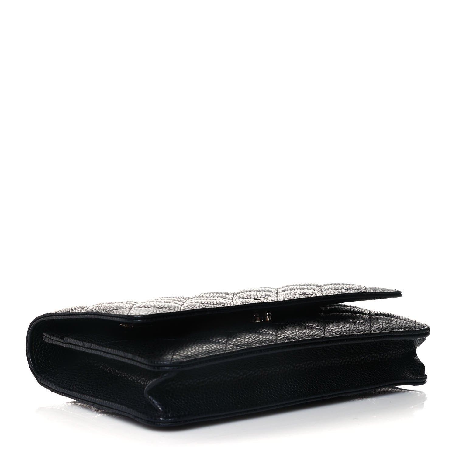 Chanel Caviar Quilted Wallet On Chain WOC Black 4 of 12