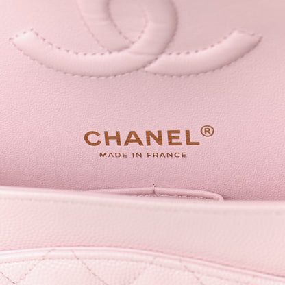 Chanel Caviar Quilted Medium Double Flap Light Pink 6 of 11